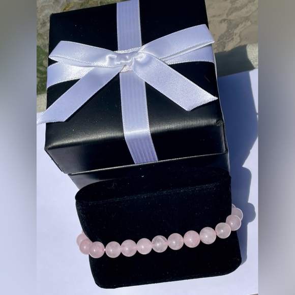 BOGO FREE Rose Quartz Bracelet 🌷💖 - Picture 1 of 5